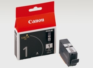 ［Canon］インクカートリッジ PGI-1BK ブラック
