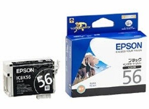 ［EPSON］インクカートリッジ (56) ICBK56