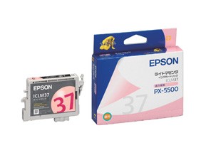 ［EPSON］インクカートリッジ (37) ICLM37 ライトマゼンタ