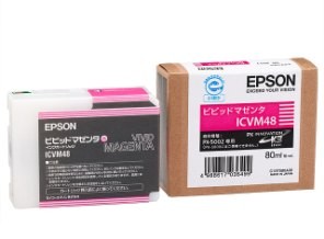 ［EPSON］インクカートリッジ (48) ICVM48