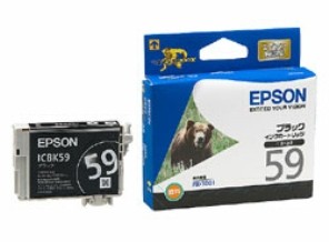 ［EPSON］インクカートリッジ (59) ICBK59 ブラック