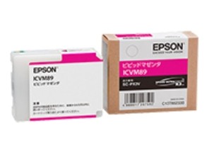 ［EPSON］インクカートリッジ (89) ICVM89 ビビッドマゼンタ