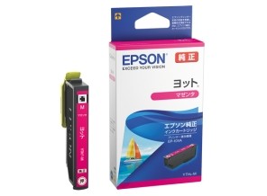 ［EPSON］インクカートリッジ YTH-M マゼンタ