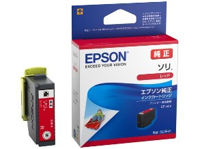 ［EPSON］SOR-R インクカートリッジ レッド