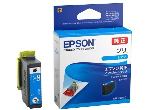 ［EPSON］SOR-C インクカートリッジ シアン