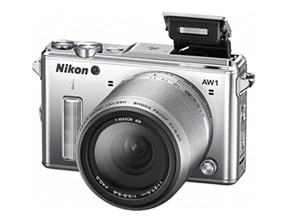 ［Nikon］Nikon 1 AW1 防水ズームレンズキット シルバー