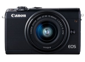 ［Canon］EOS M100 EF-M 15-45 IS STM レンズキット ブラック