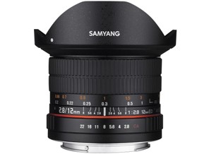 ［KENKO］SAMYANG 12mm F2.8 ED AS NCS FISH-EYE Canon EF