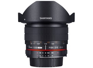 ［KENKO］SAMYANG 8mm F3.5 UMC FISH-EYE CS II Canon EF