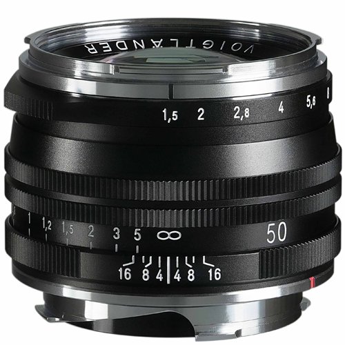 ［コシナ］フォクトレンダー ノクトン ヴィンテージライン 50mm F1.5 Aspherical II SC BK