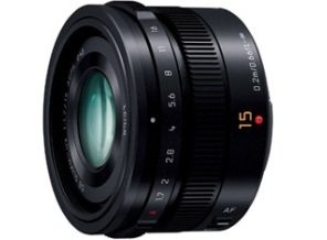 ［Panasonic］D一眼レンズ H-X015-K ブラック