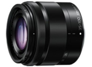 ［Panasonic］D一眼レンズ H-FS35100-K ブラック