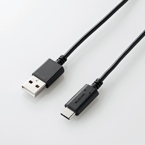 ［エレコム］MPA-AC15BK USB2.0ケーブル(準拠、A-C) 1.5m