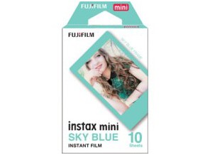 ［富士フイルム］インスタントフィルム instax mini スカイブルー