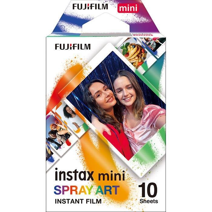 ［富士フイルム］チェキフィルム instax mini スプレーアート