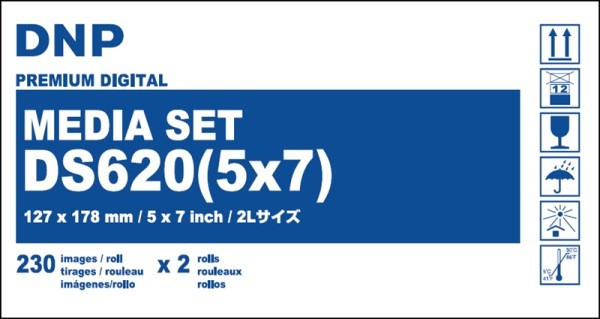 ［DNP］FL-DS620用メディアセット DS620-2L-2