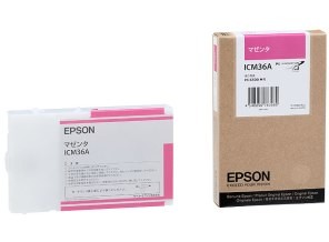 ［EPSON］インクカートリッジ (36) ICM36A マゼンタ