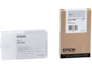 ［EPSON］インクカートリッジ (36) ICGY36A　グレー