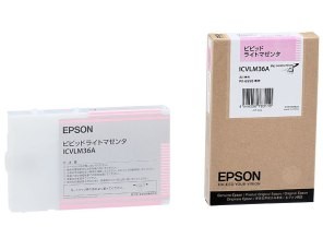 ［EPSON］インクカートリッジ (36) ICVLM36A ビビッドライトマゼンタ