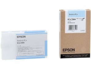 ［EPSON］インクカートリッジ (36) ICLC36A　ライトシアン