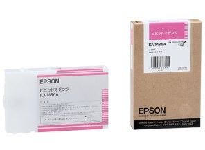 ［EPSON］インクカートリッジ (36) ICVM36A ビビッドマゼンタ