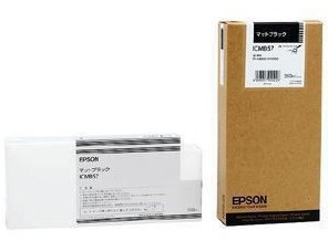 ［EPSON］インクカートリッジ (57) ICMB57 マットブラック