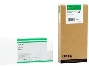 ［EPSON］インクカートリッジ (57) ICGR57 グリーン