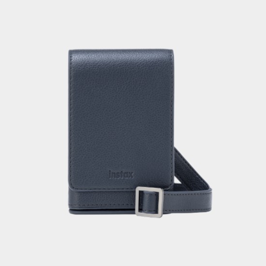 ［富士フイルム］チェキ instax mini LiPlay ＋ カメラケース ミッドナイトブルー