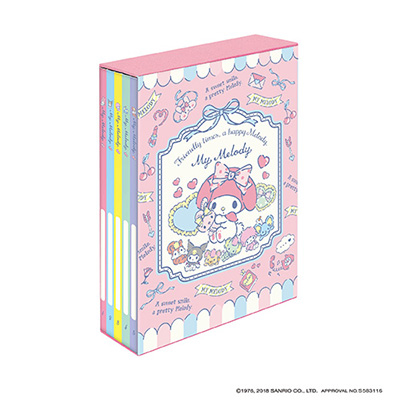 ［ナカバヤシ］5冊BOXポケットアルバム(サンリオ) マイメロディ / ア-PL-1031-8