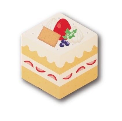 ［セキセイ］XP-6506 スクラップアルバム ハニカム ケーキ