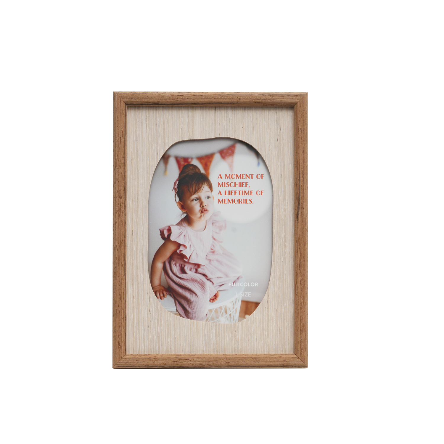 ［FUJICOLOR］ウッディフレームMellow L ビーンズ