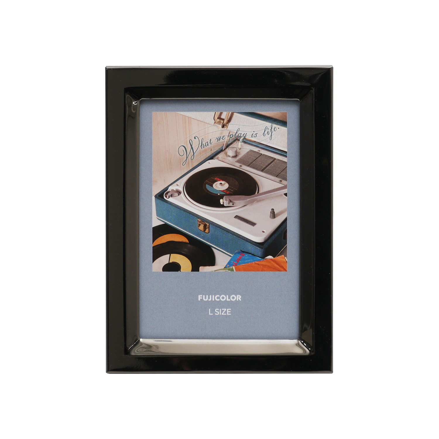 ［FUJICOLOR］メタルフレームGlaze 3703L ブラック