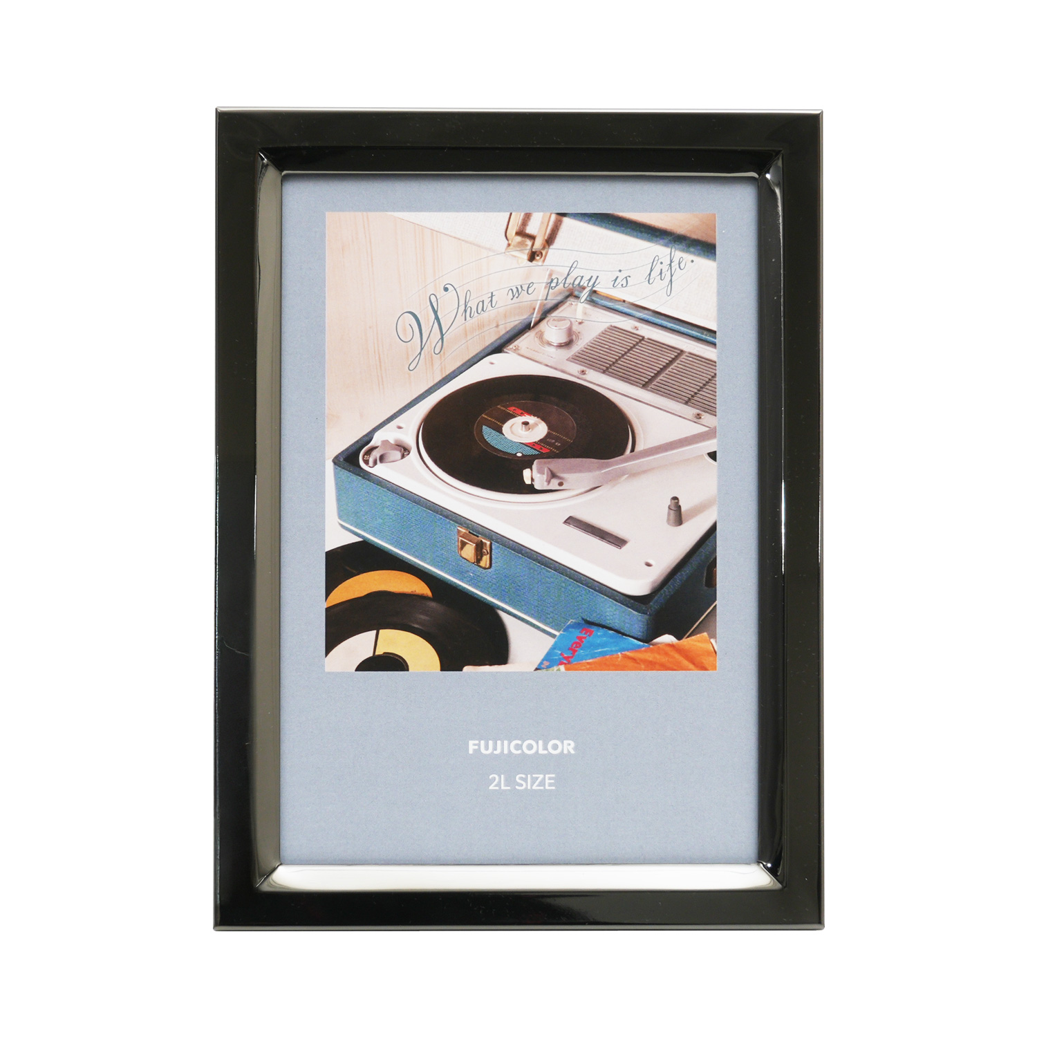 ［FUJICOLOR］メタルフレームGlaze 3803L ブラック