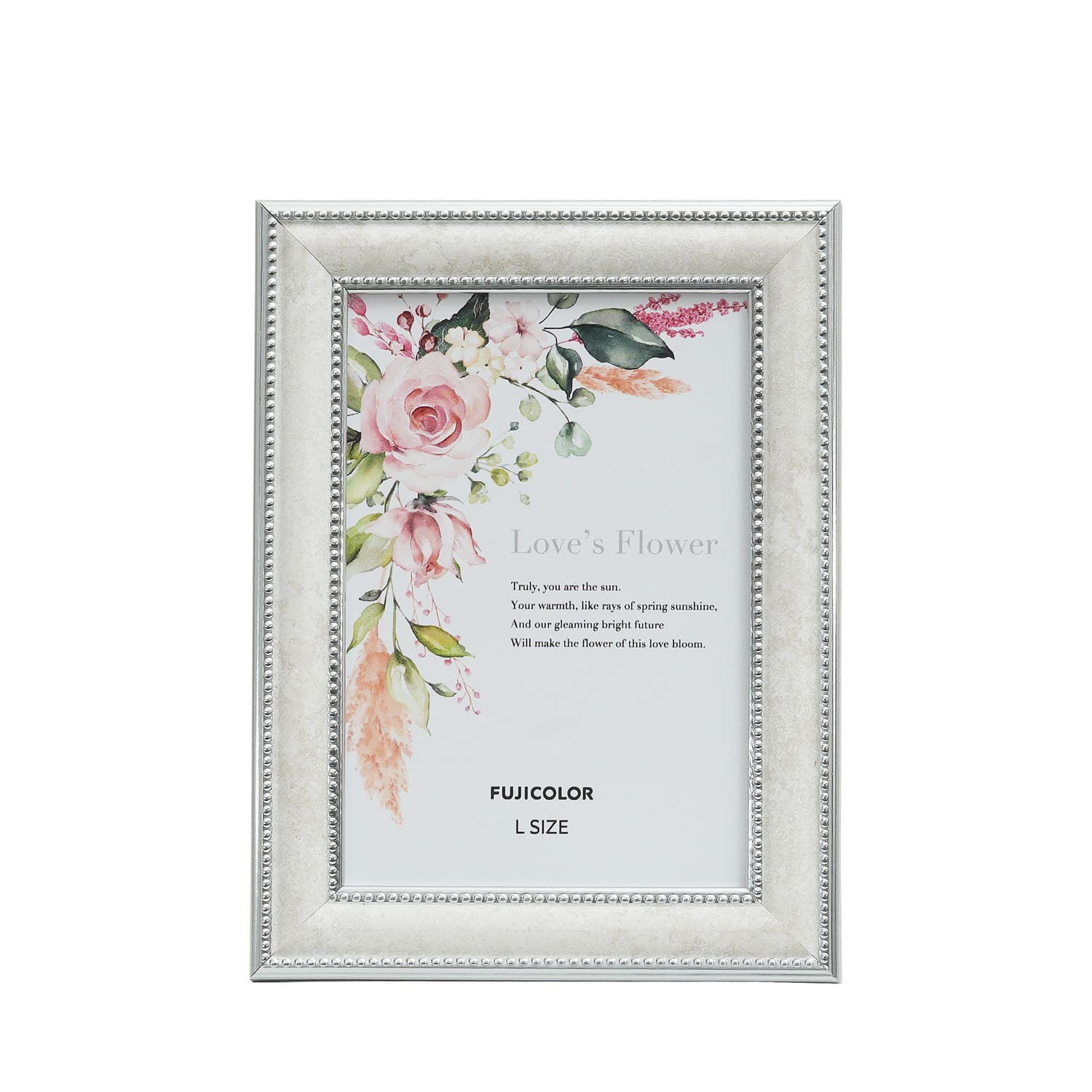 ［FUJICOLOR］マーブルカラーフレーム 2703L WH