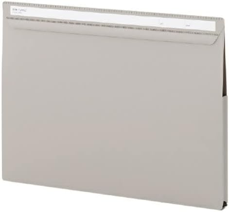 ［セキセイ］SEPAL フリップファイル A4ヨコ型 ライトグレー SEL-2801