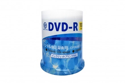 ［アーキサイト］VERTEX DVD-R DR-120DVX.100SN［10入］