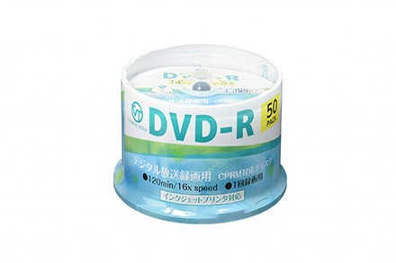 ［アーキサイト］VERTEX DVD-R DR-120DVX.50SN