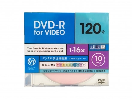 ［アーキサイト］VERTEX DVD-R DR-120DVCMIX.10CA［20入］