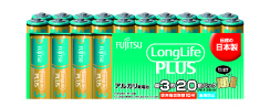 ［富士通］アルカリ乾電池 LR6LP(20S) 単3形 20本パック