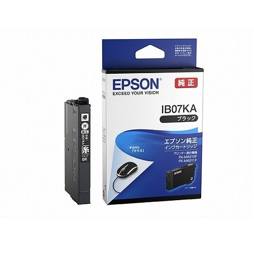 ［EPSON］IB07KA インクカートリッジ ブラック