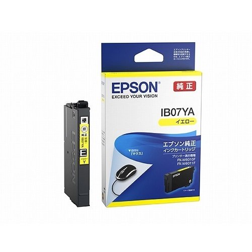 ［EPSON］IB07YA インクカートリッジ イエロー