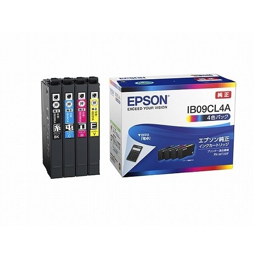 ［EPSON］IB09CL4A インクカートリッジ 4色パック