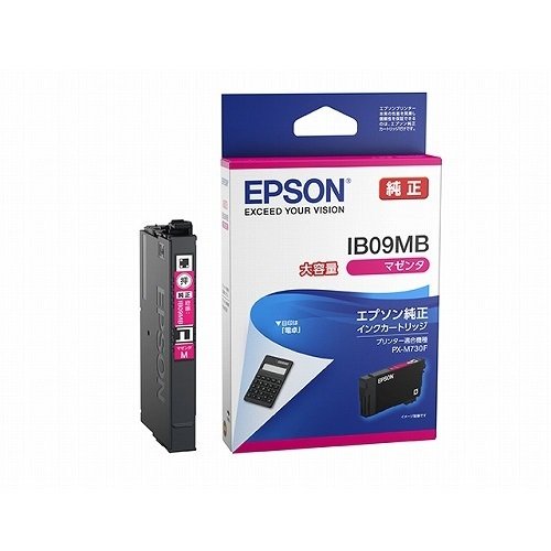 ［EPSON］IB09MB インクカートリッジ マゼンタ大容量