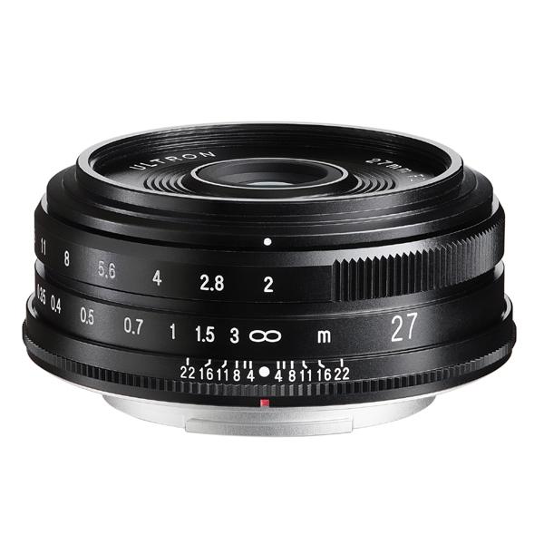 ［コシナ］フォクトレンダー ULTRON 27mm F2 富士Xマウント用 ブラック