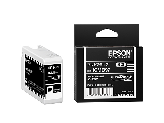 ［EPSON］ICMB97 純正インクカートリッジ マットブラック