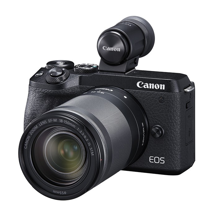 ［Canon］EOS M6 MK2 ブラック EF-M18-150 レンズEVFキット