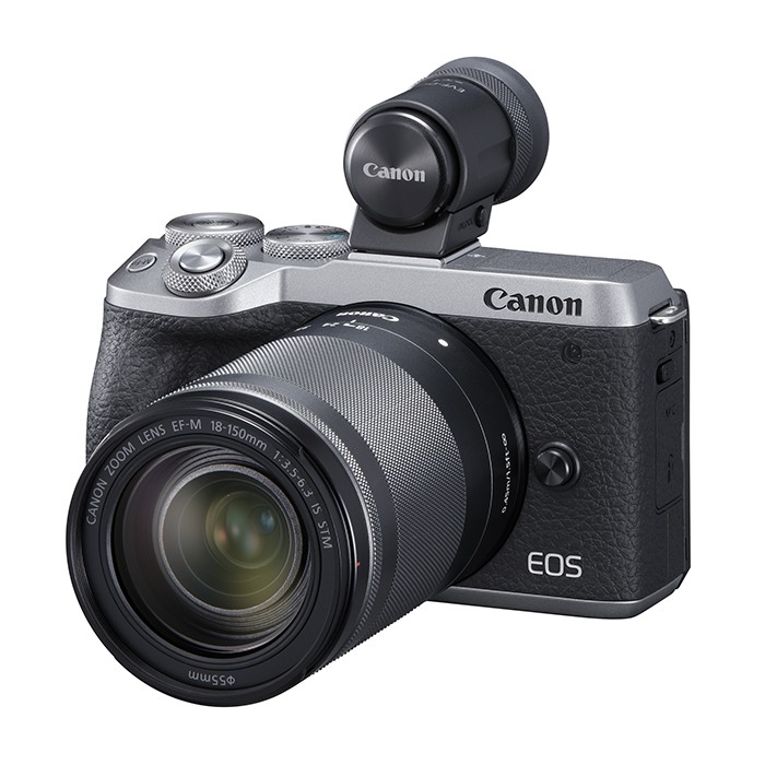 ［Canon］EOS M6 MK2 シルバー EF-M18-150 レンズEVFキット