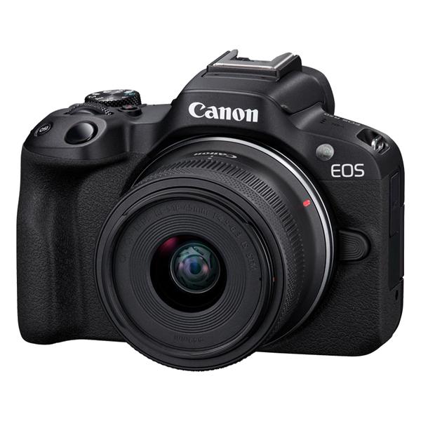 ［Canon］EOS R50・RF-S18-45 IS STMレンズキット ブラック